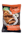 Meadow Vale Homestyle 30-40g Hot & Spicy Strips [1kg]