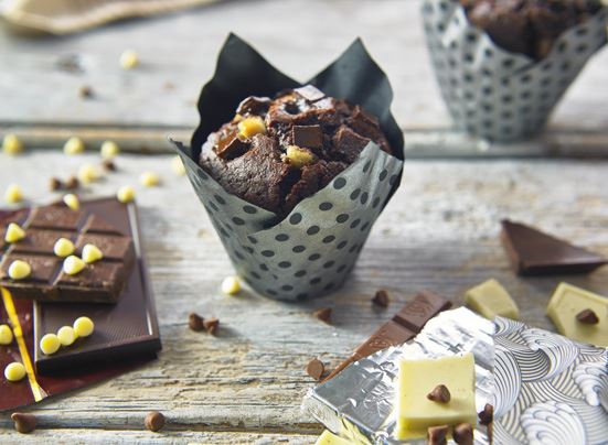 Chocolate Flowerpot Muffin
